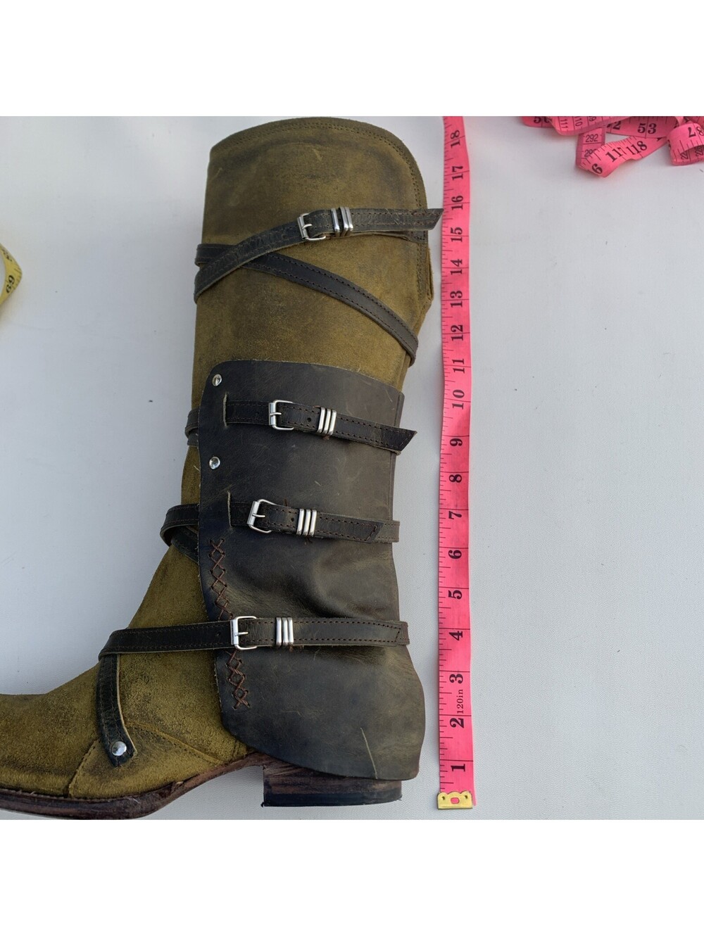 Freebird Rylie Sz 9 Boots Olive Green Tall - Picture 8 of 11